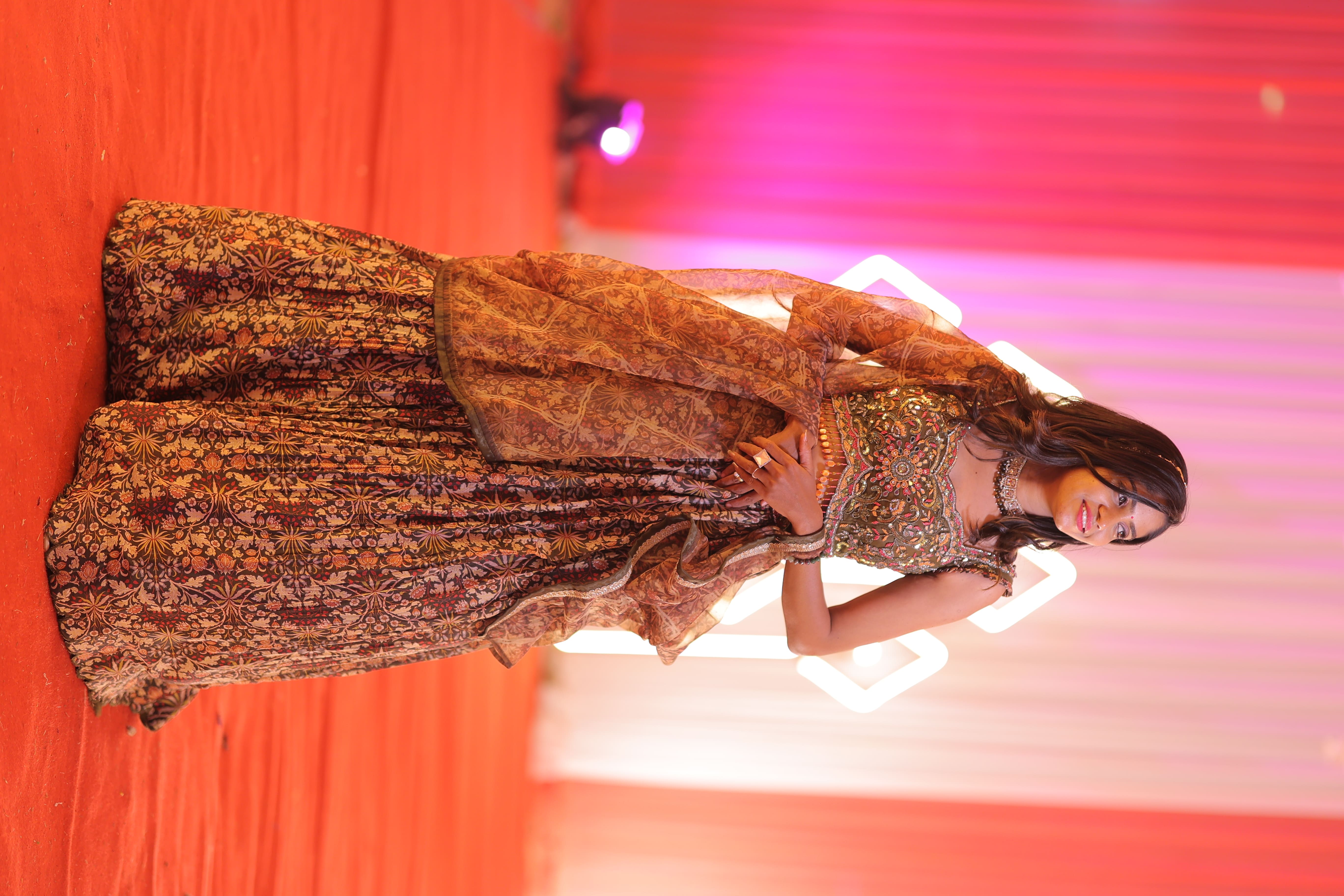 Peacock Blue Zariwork Semi Crepe Unstitched Salwar Suit